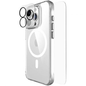 3 en 1 Pack protection transparente
